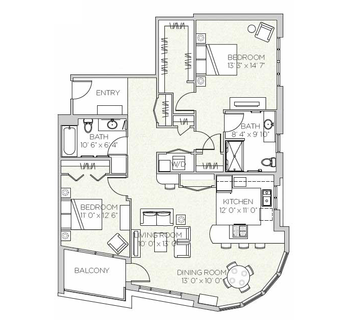 2 Bedroom