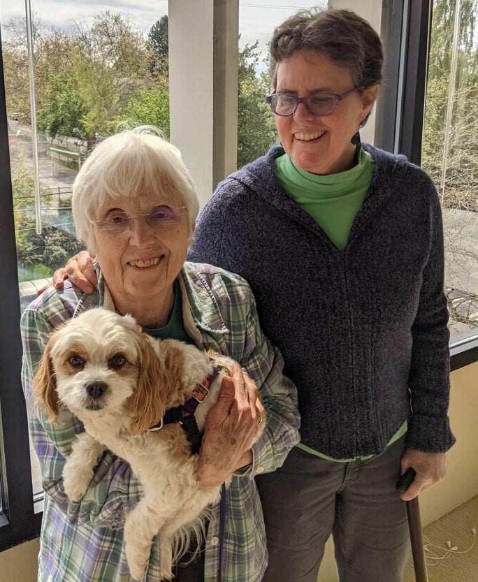 Ann Joyca and Mary Edwards